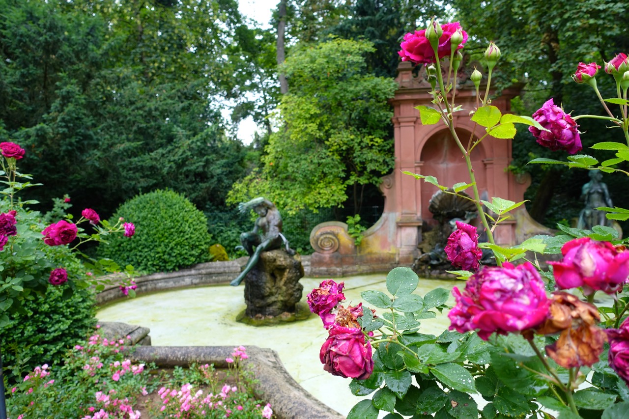 Unterwegs im Hofgarten Coburg