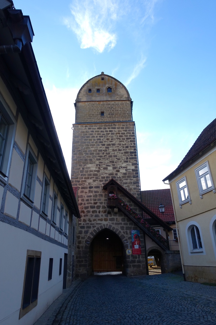 Historischer Stadtkern in Seßlach Franken