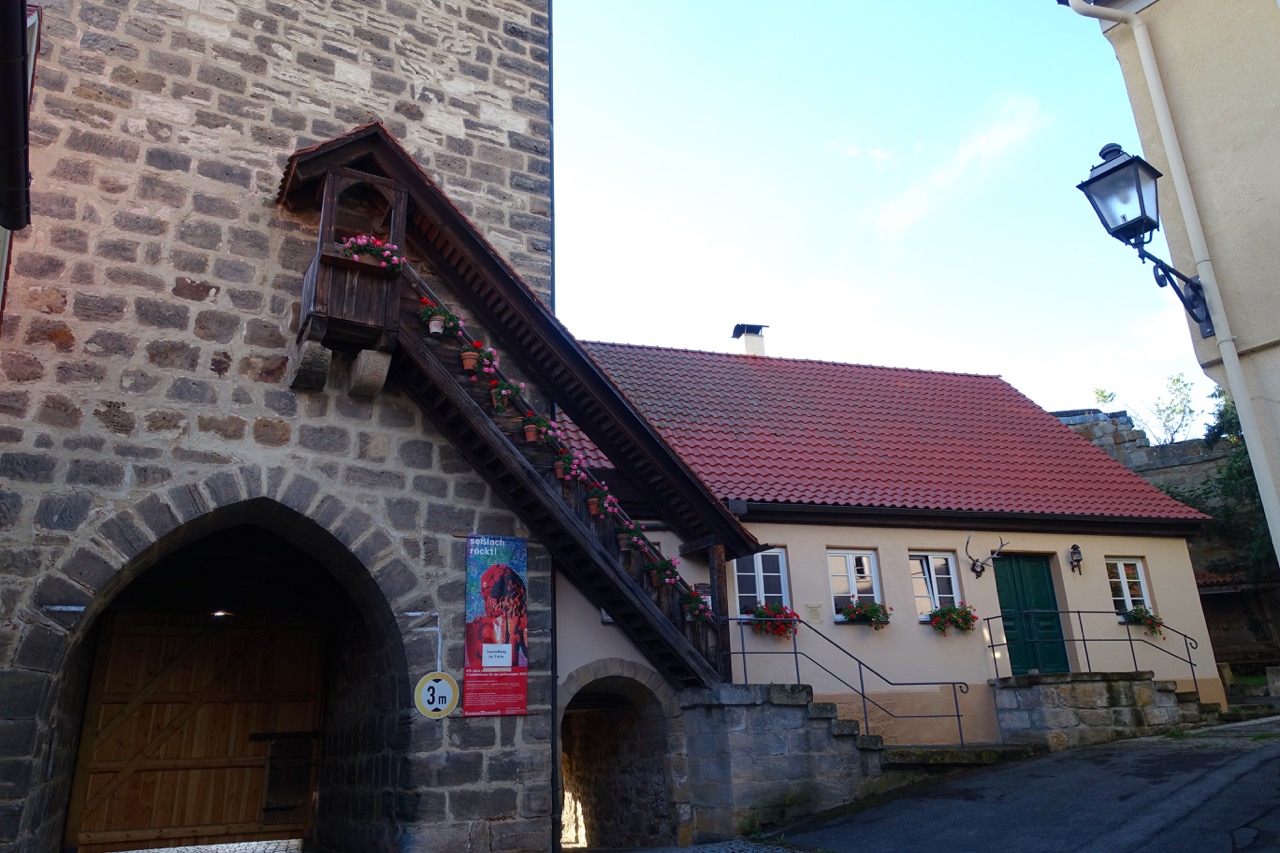 Seßlach an der Burgenstraße in Bayern