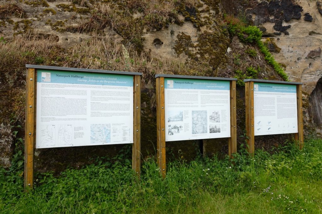 Burgen im Nationalpark Haßberge