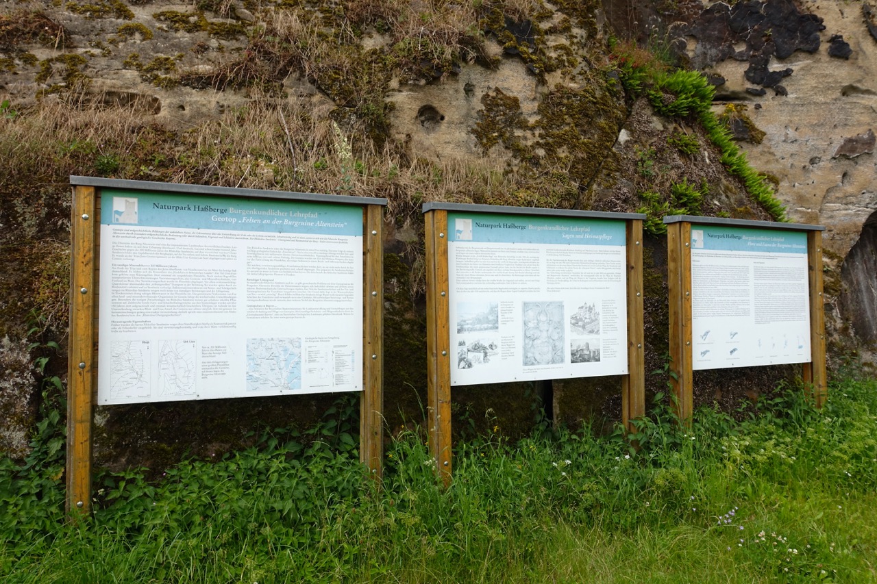 Burgen im Nationalpark Haßberge