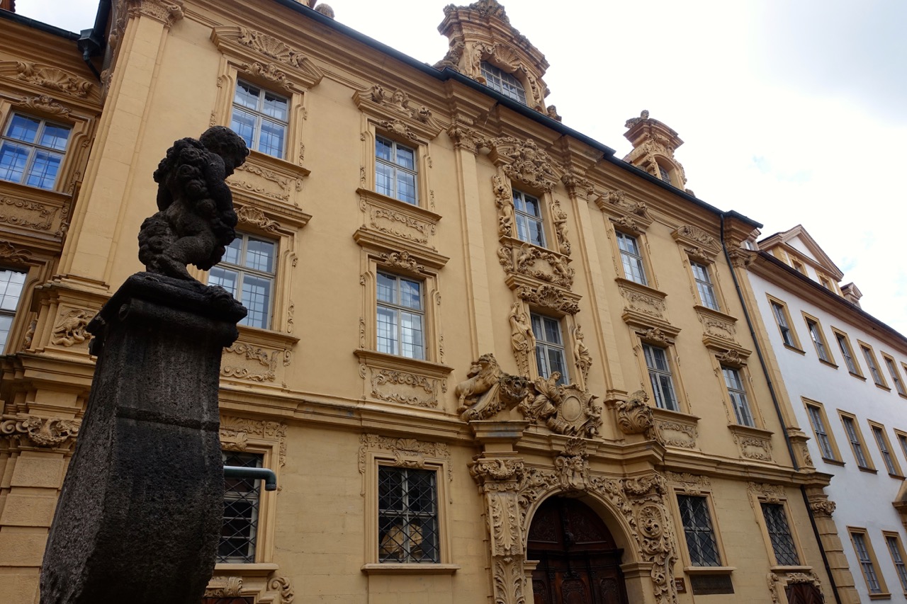 Historische Häuserzeilen in Bamberg