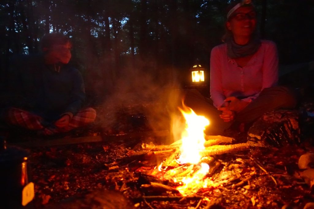 Natur Retreat Waldbaden am Lagerfeuer