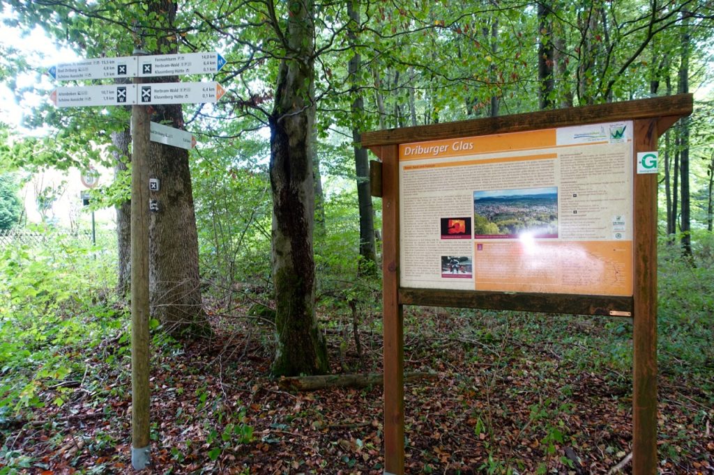 Hermannshöhen Wanderwege - Infotafeln