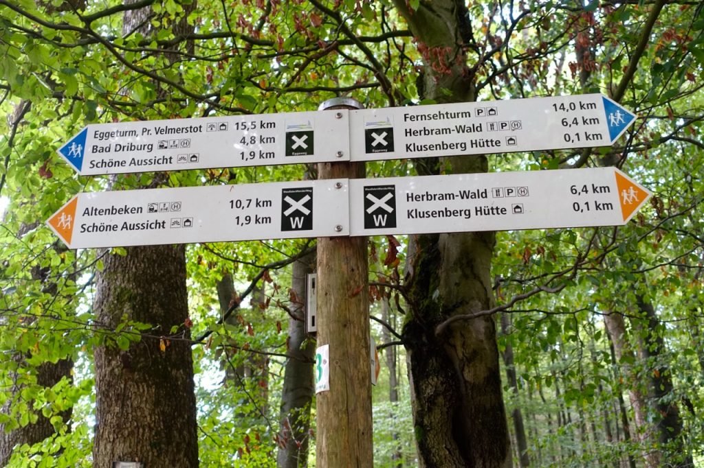 Hermannshöhen Wanderweg