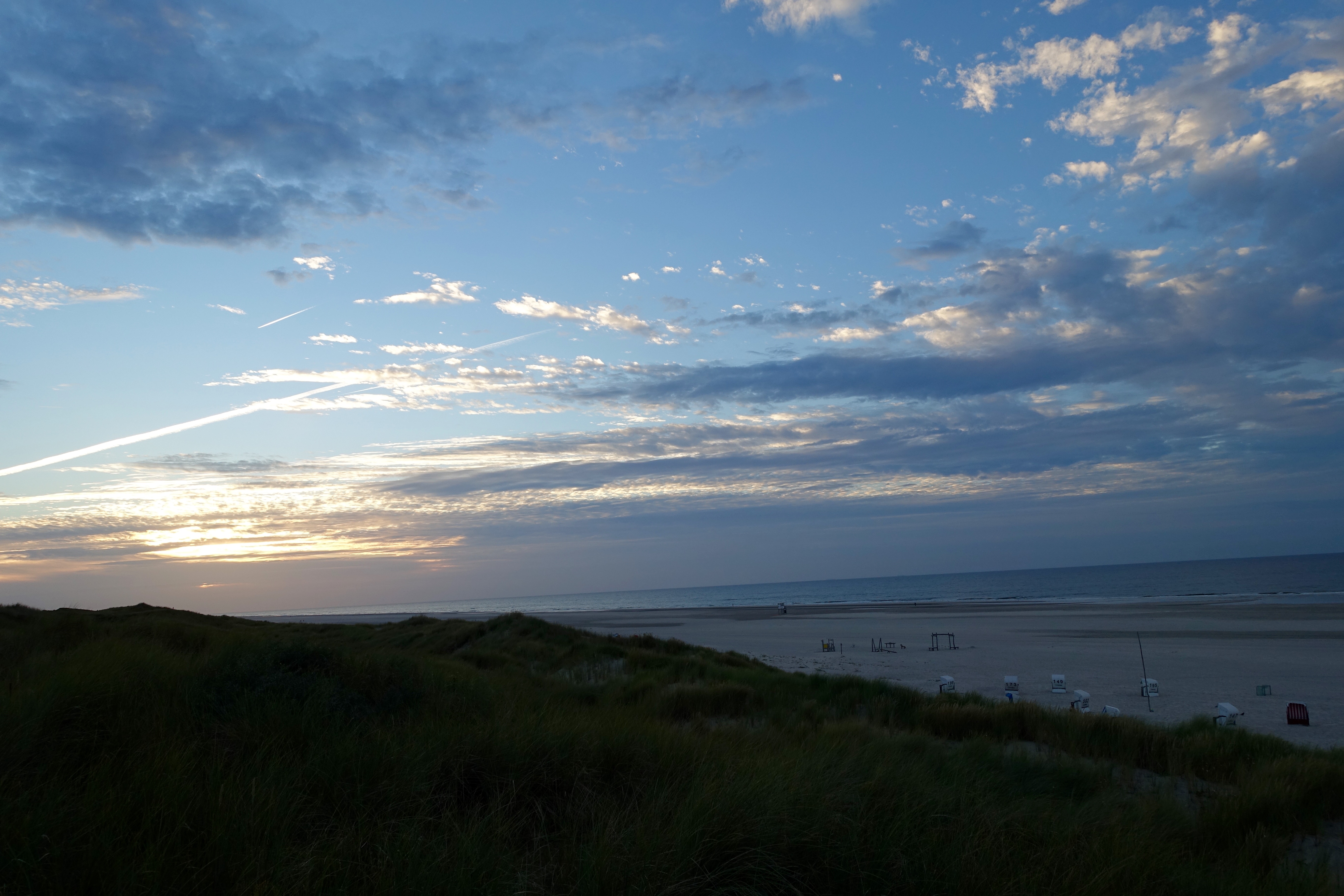 Sonnenuntergang – Juist Strand
