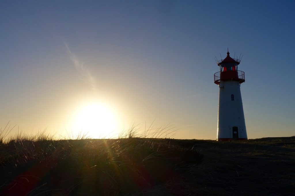 Sonnenuntergang List Sylt