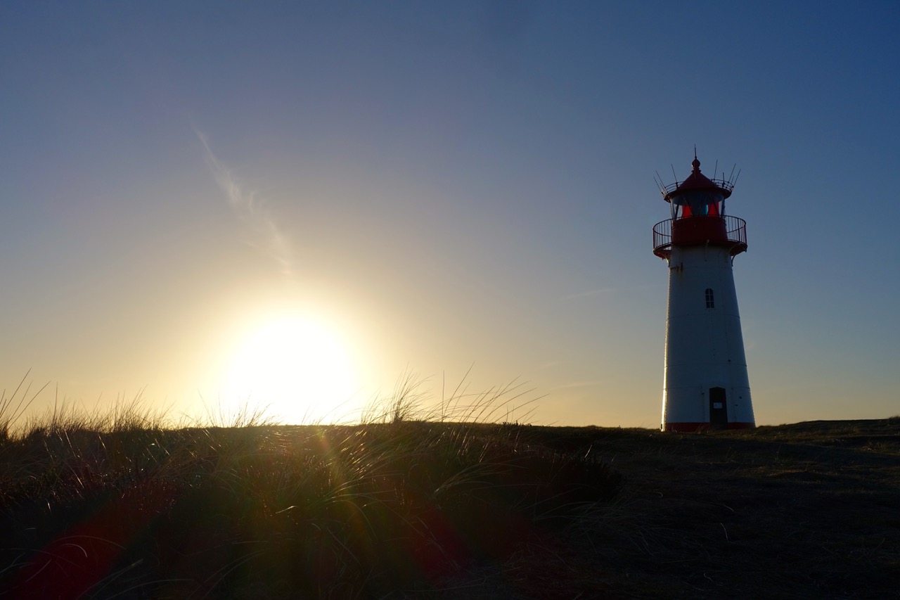 Sonnenuntergang List Sylt