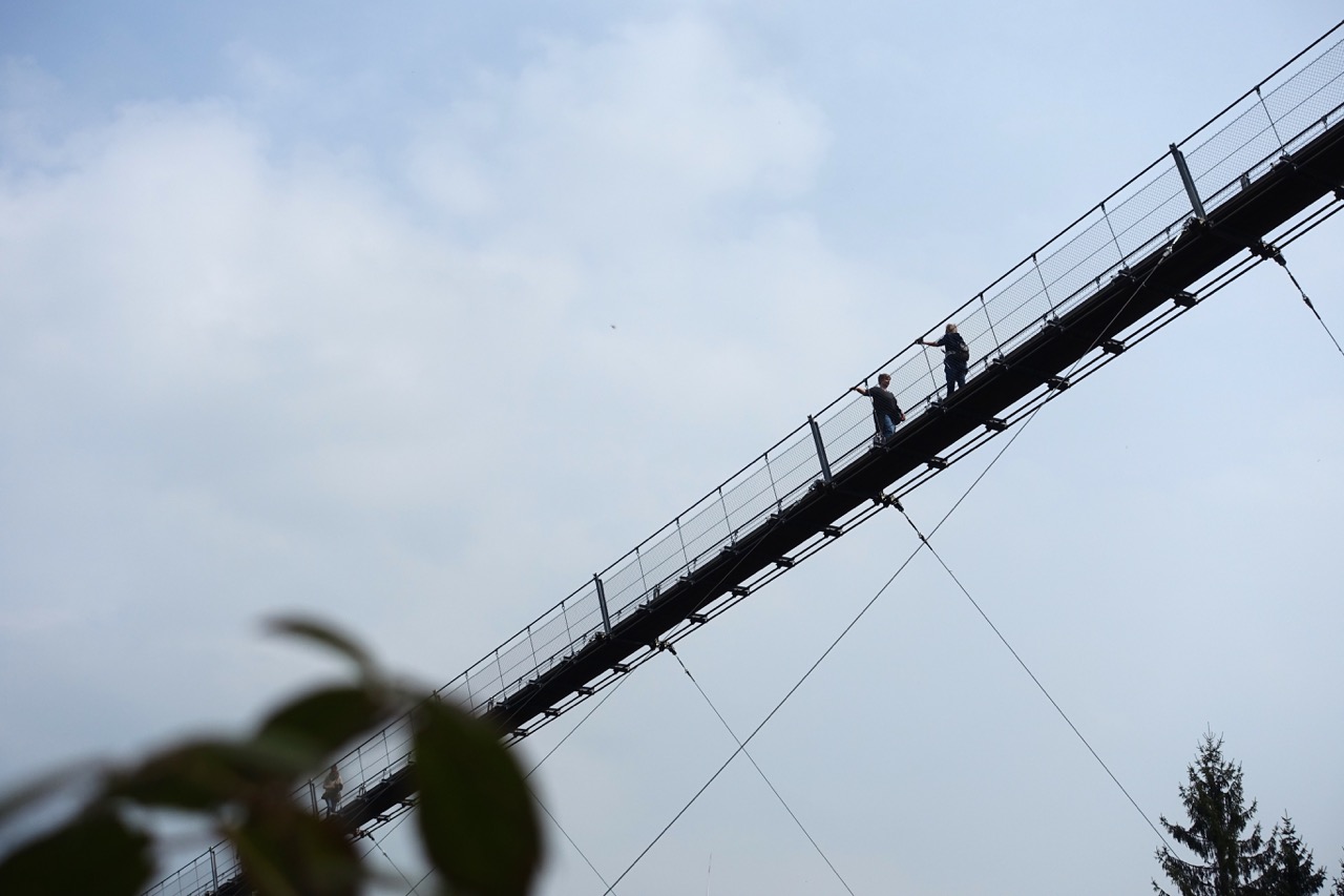 Geierlay Bruecke – Auf der anderen Seite angekommen…