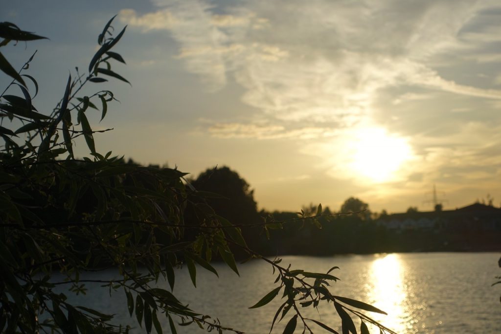 Sonnenuntergang am See