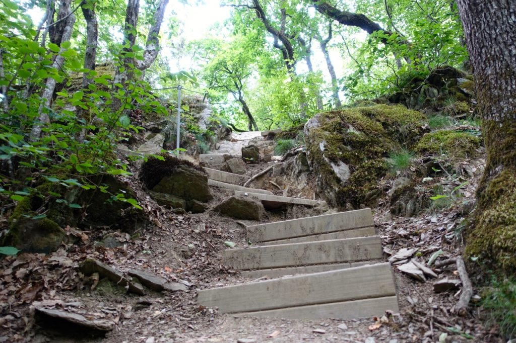 Traumschleife Ehrbachklamm - und wieder hinab...