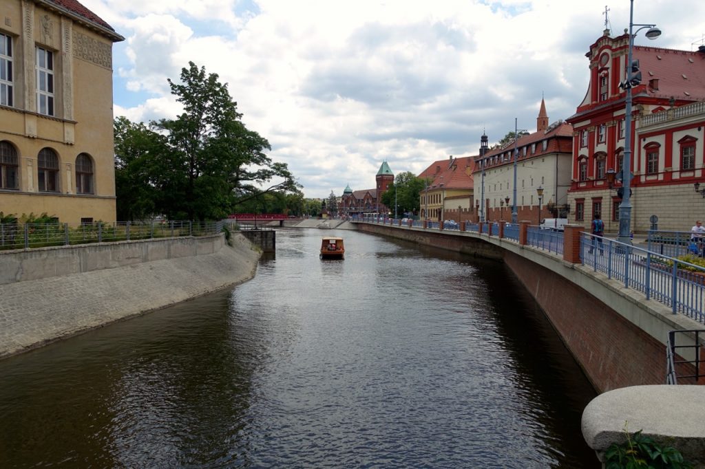 Breslau - Seitenarm der Oder