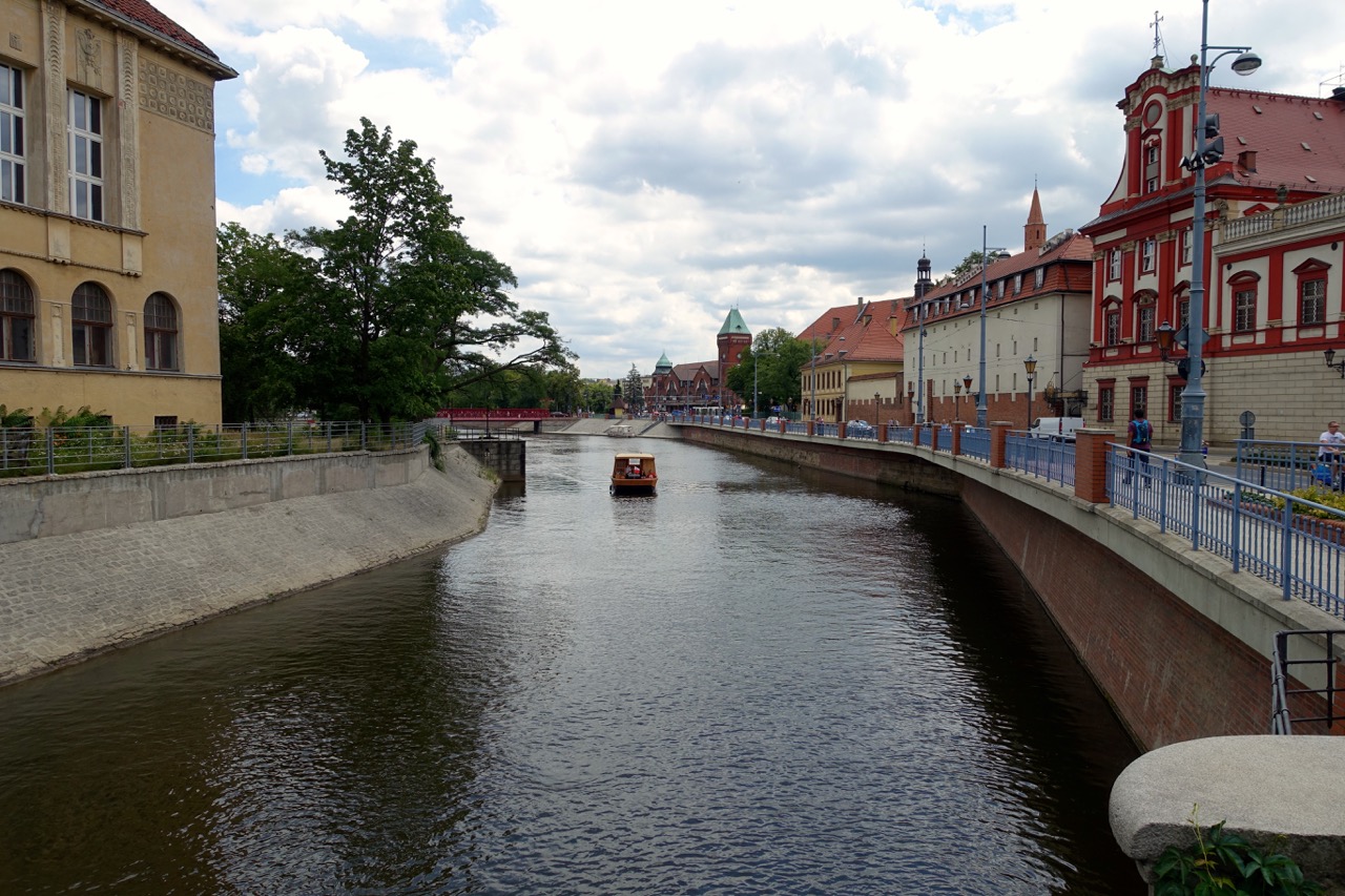 Breslau – Seitenarm der Oder