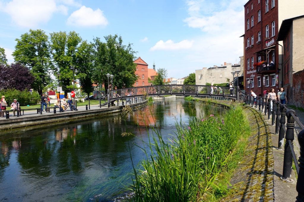 Bromberg Polen - Spaziergang in Richtung Stadtkern