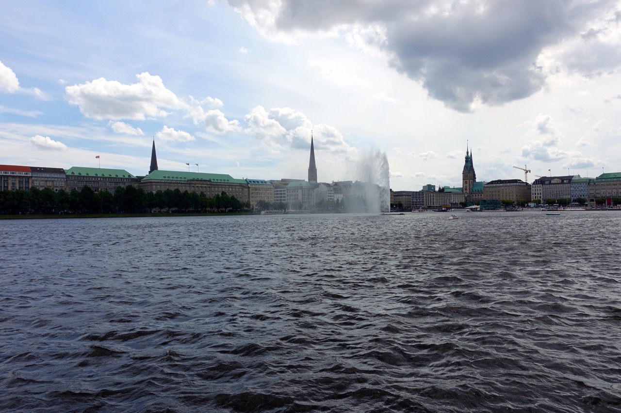 Wandern Hamburg Alster – Binnenalster