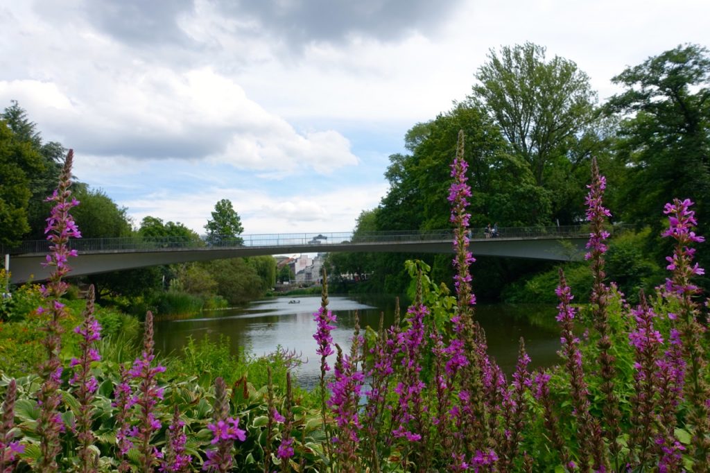 Wandern Hamburg durch Planten und Blomen