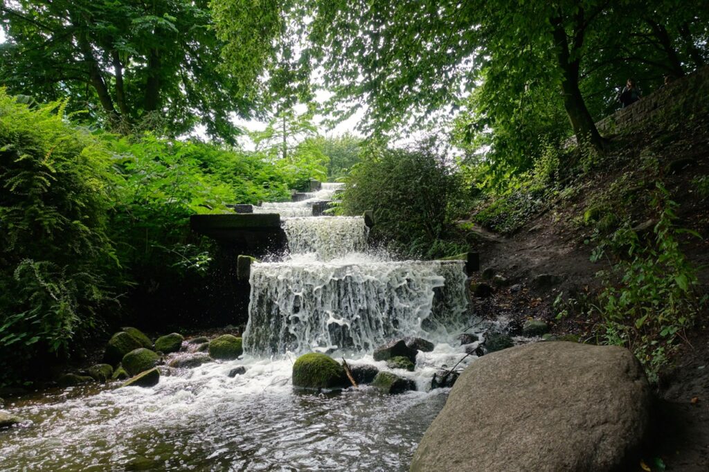 Planten und Blomen Hamburg, Wasserfall