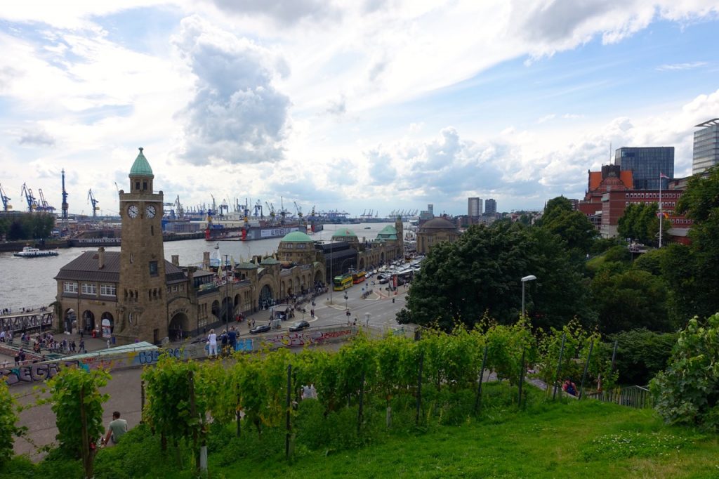 Hamburg von oben - am Stintfang