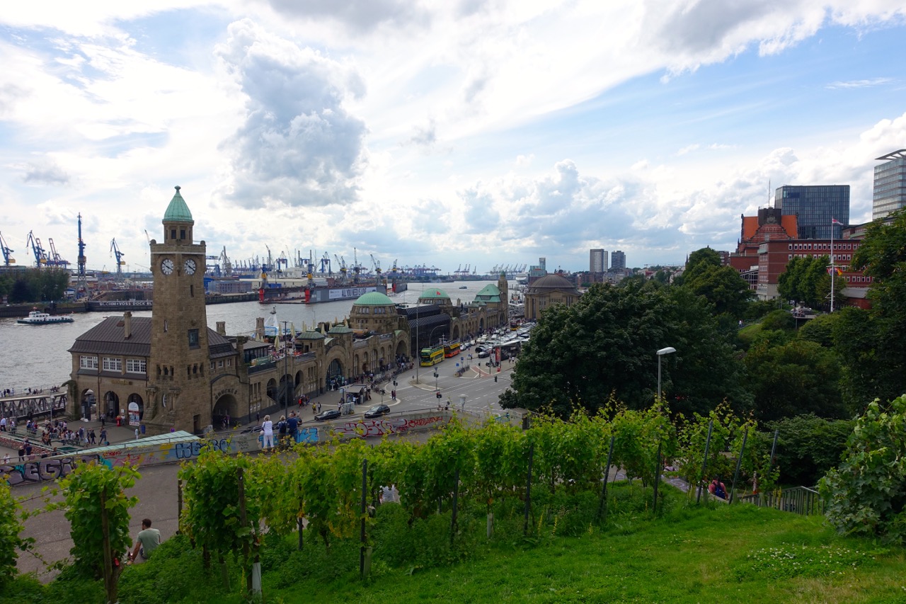 Hamburg von oben – am Stintfang