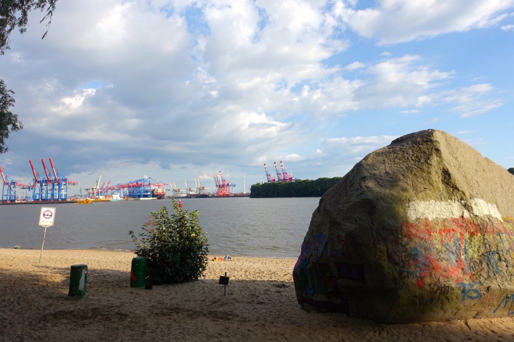 Alter Schwede am Elbstrand