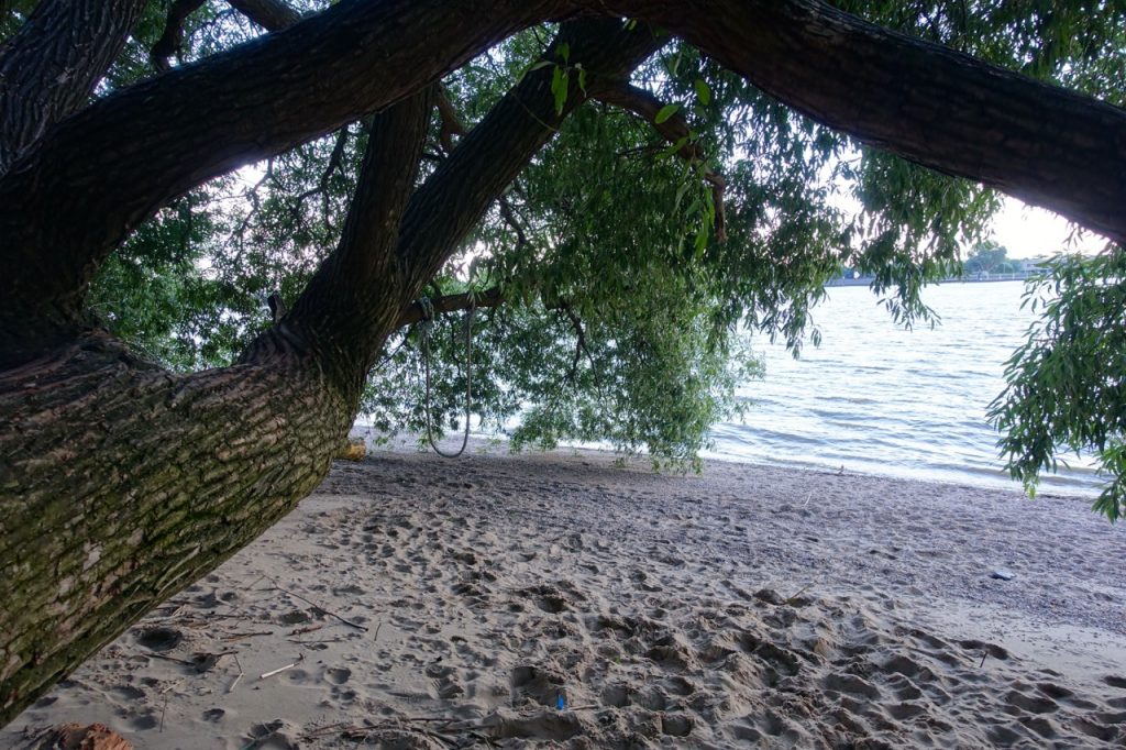 Wandern Hamburg: Am Elbstrand