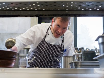 Wellnesskoch Jens Frank vom Göbel's Schlosshotel Prinz von Hessen