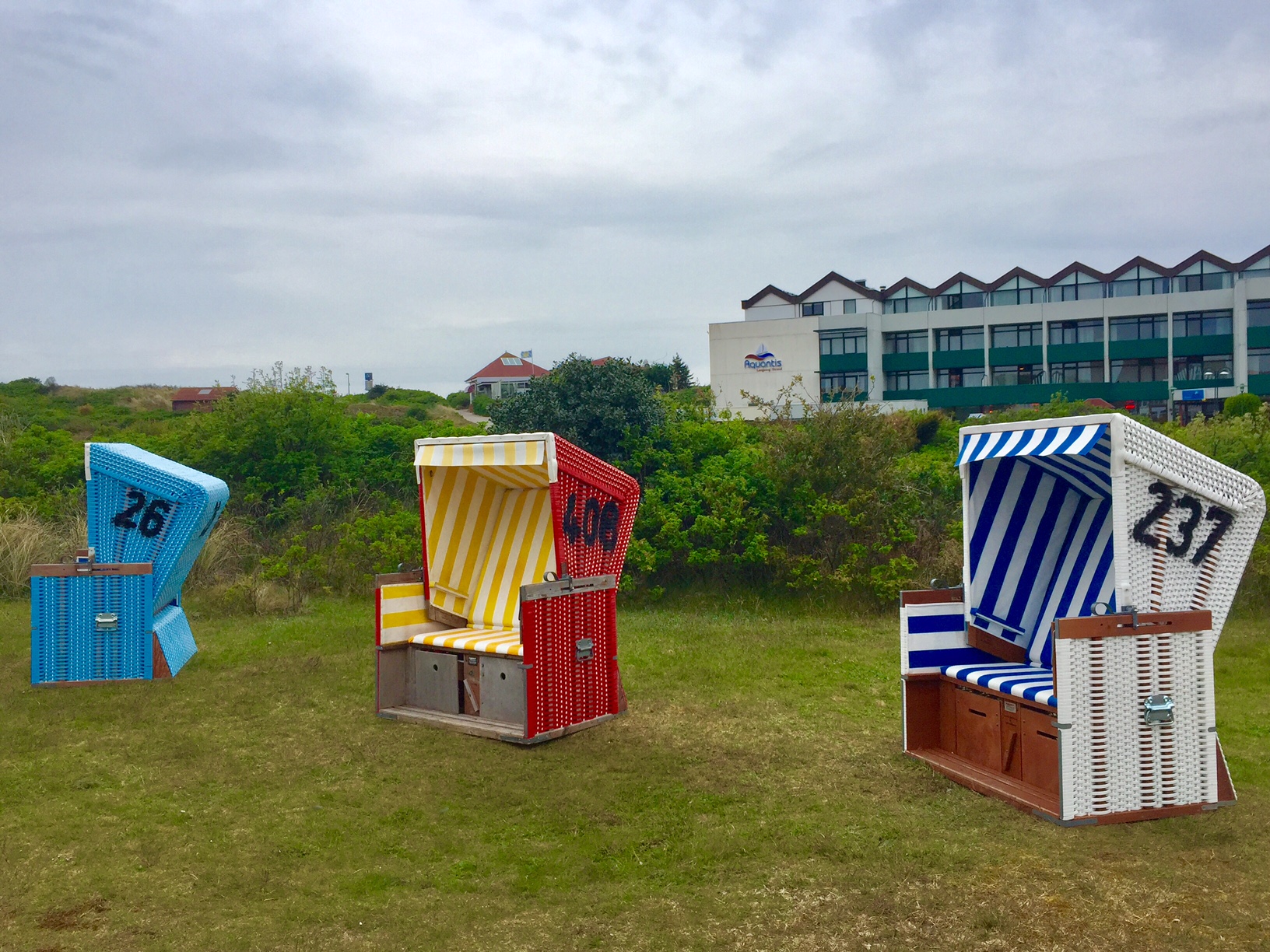 Am Hotel Strandeck Langeoog