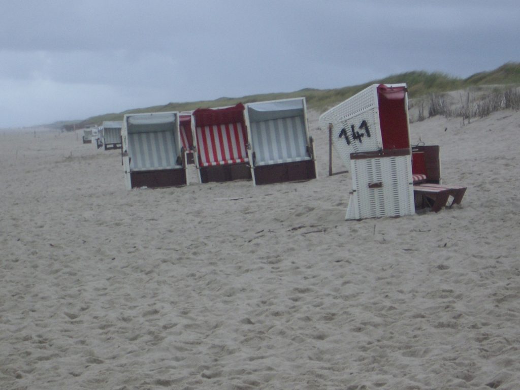 Am Strand auf Sylt