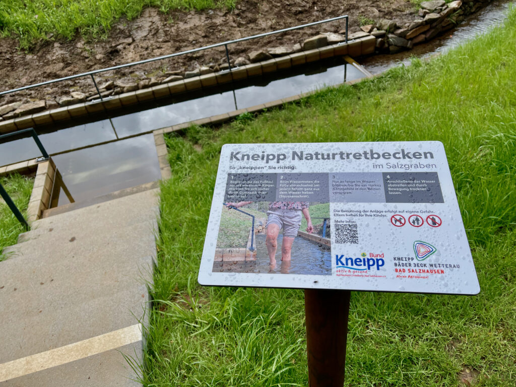 Bad Salzhausen Kneipp Naturtretbecken