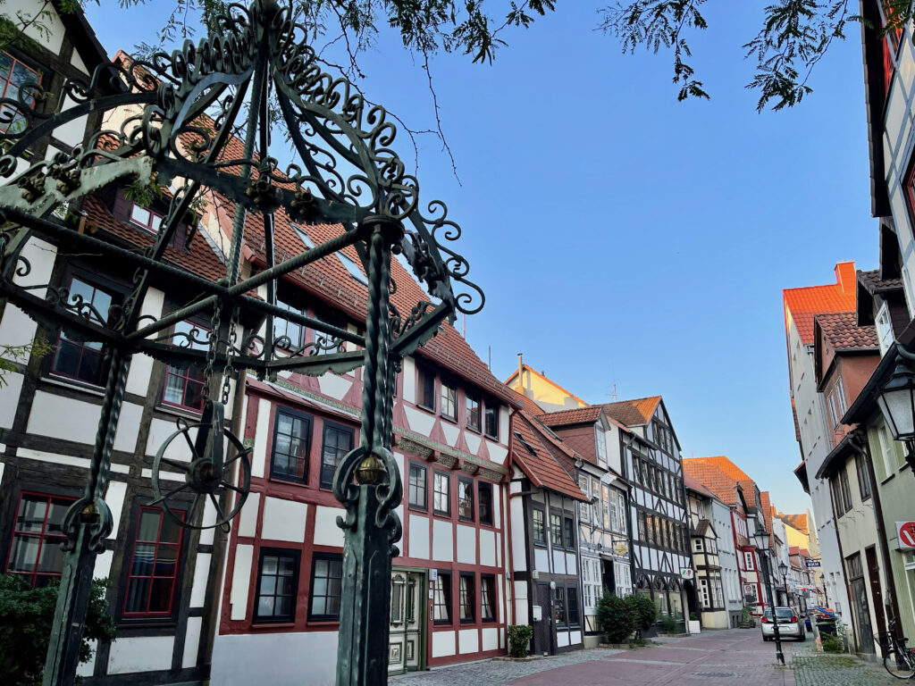 Hameln in den Fachwerkstrassen Deutsche Maerchenstrasse 
