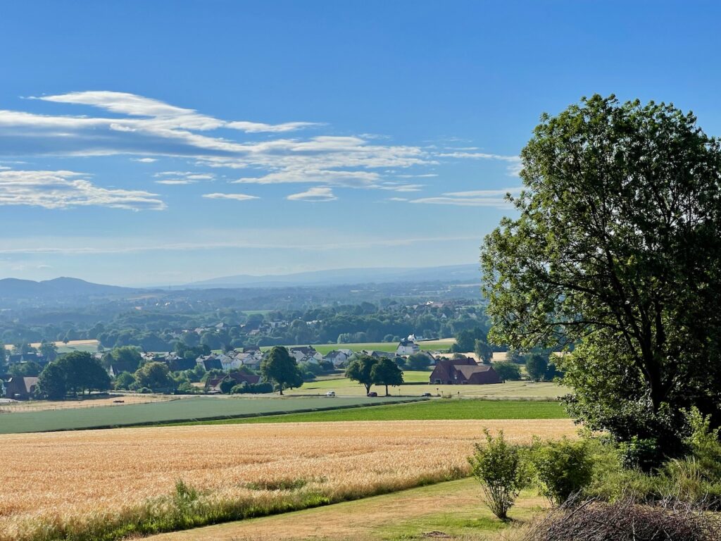 Wiehengebirge die westfaelischen Sieben