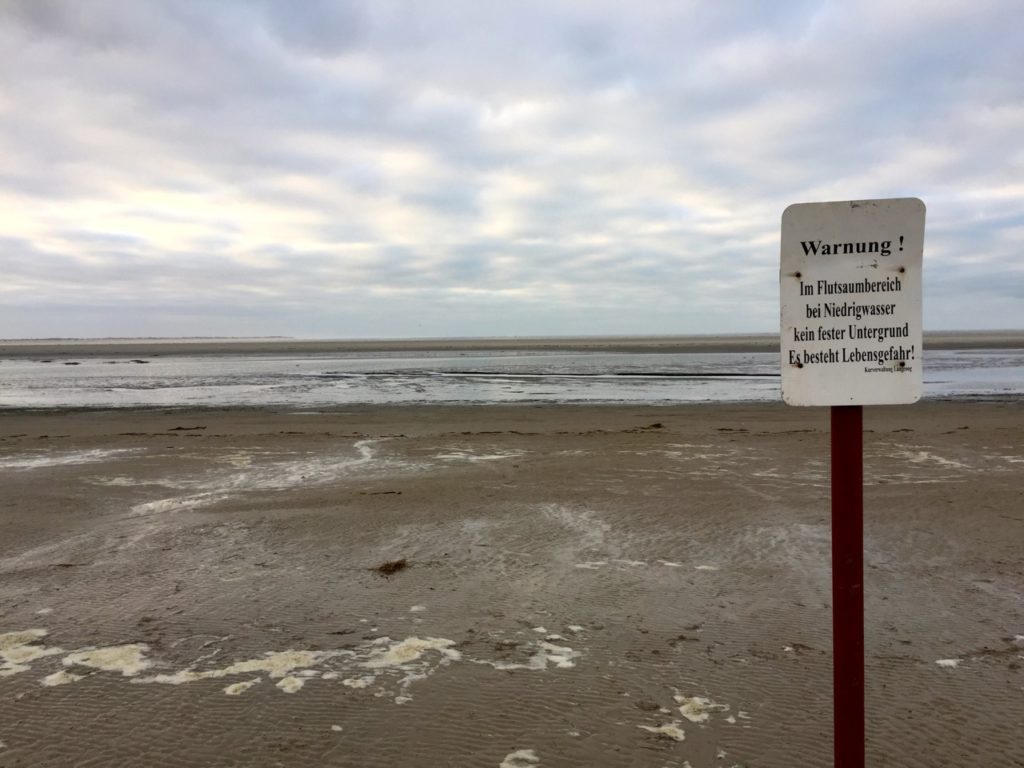 Silvester auf Langeoog - Wattwanderung