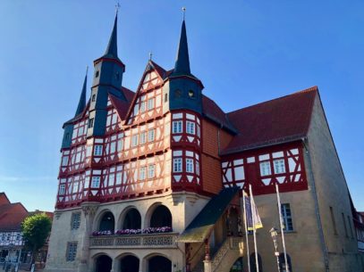 Duderstadt Sehenswuerdigkeiten Rathaus Duderstadt