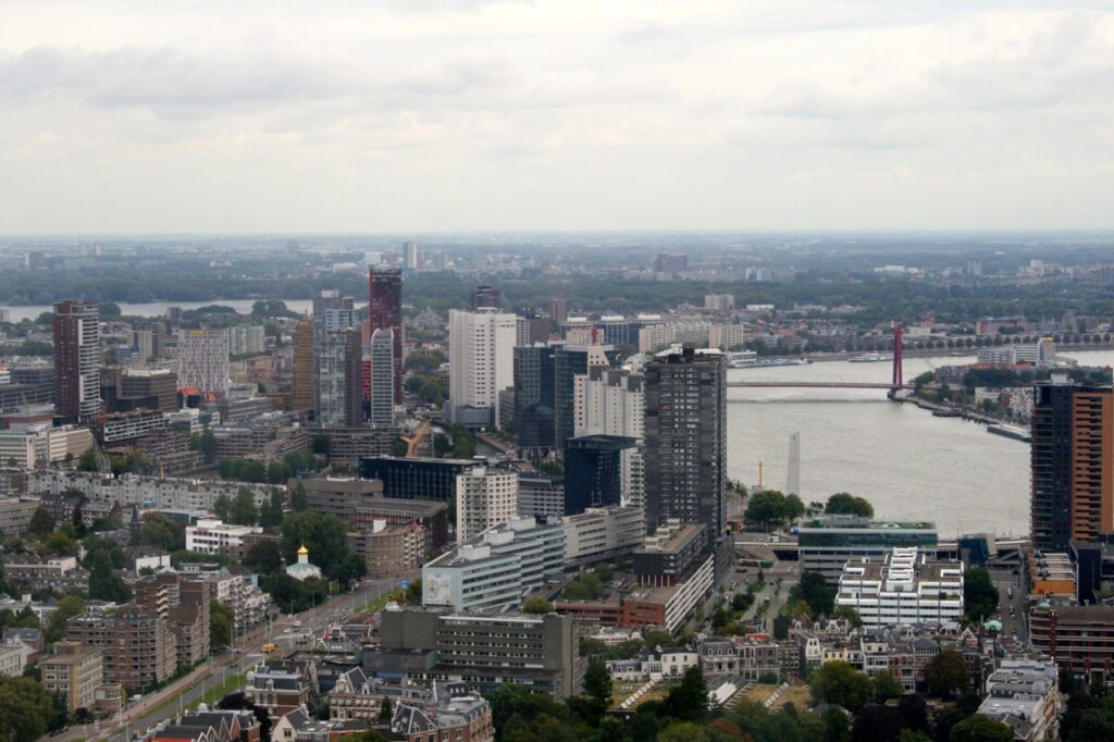 Rotterdam Geheimtipp Blick vom Euromast