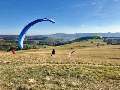 Gleitschirmflieger Wasserkuppe