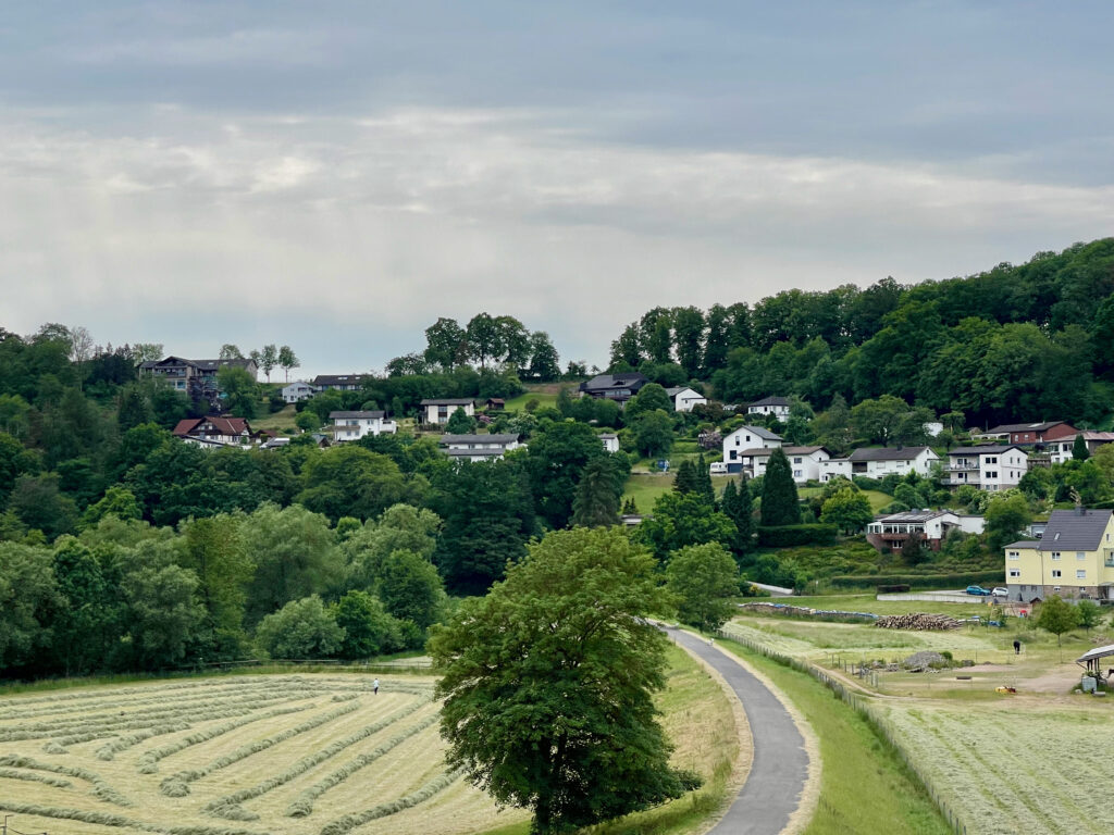 Aussicht vom Stadtturm Helmarshausen