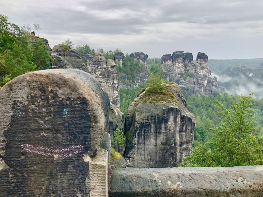 Blick von der Bastei Bruecke