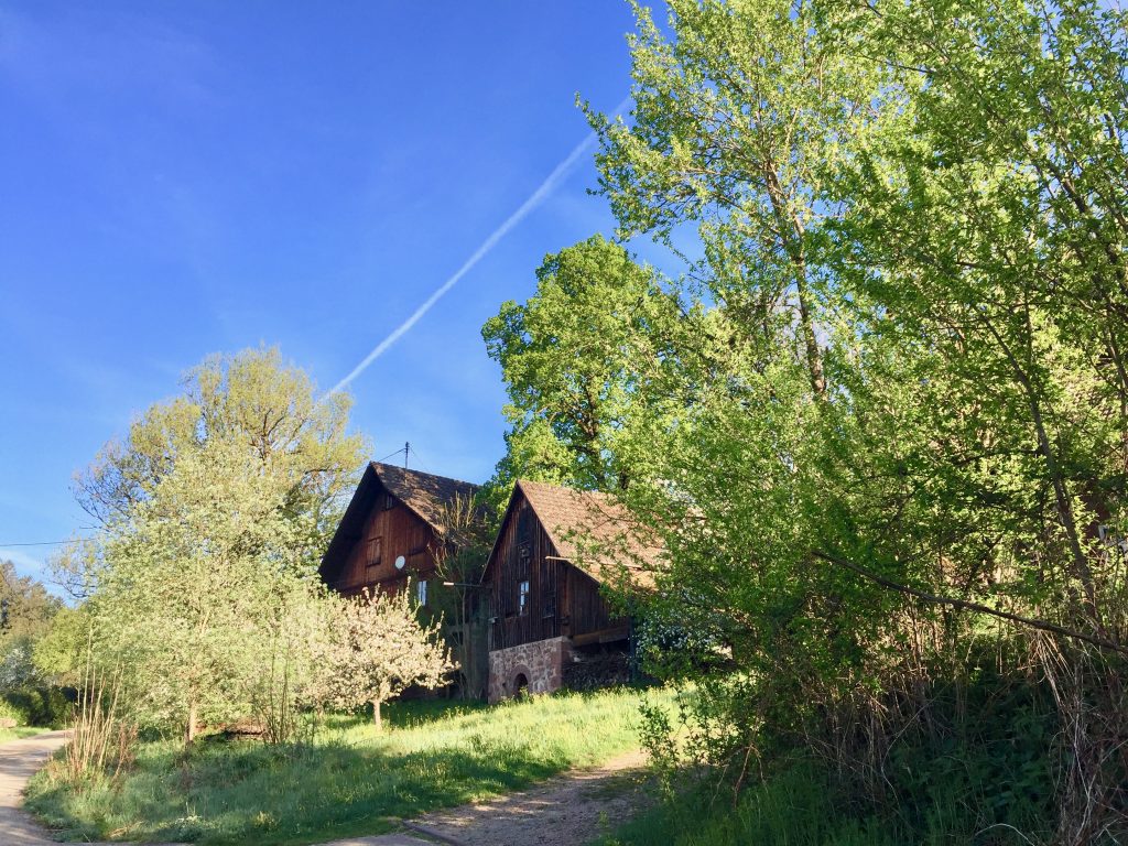 Einsame Bauernhaeuser im Schwarzwald