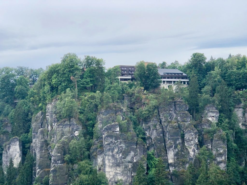 Blick auf Bastei Hotel