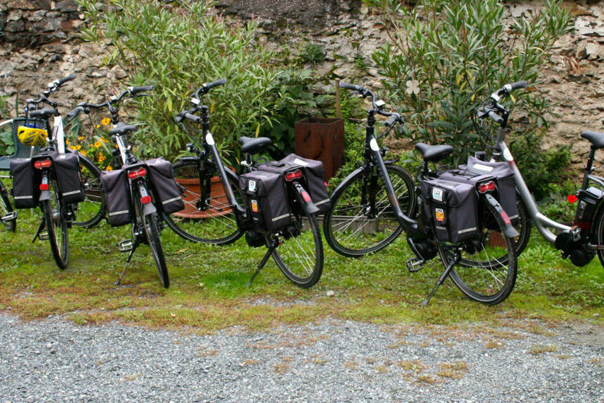 E-Bike Flotte steht bereit