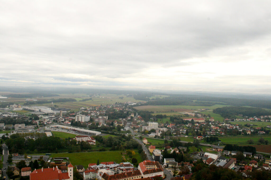 Aussicht Burg Guessing