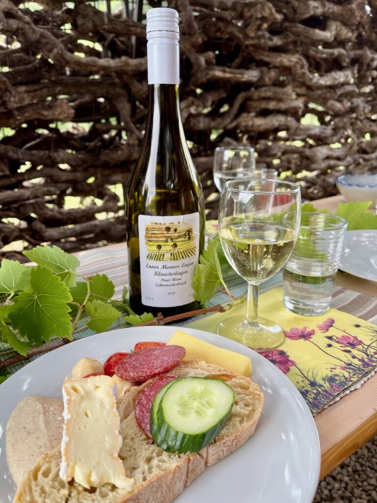 Picknick im Weinberg Mindener Layen