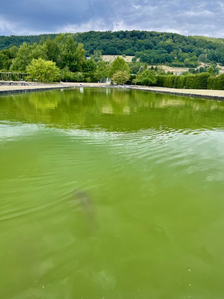 Roemische Villa Echternach Wasserbecken 