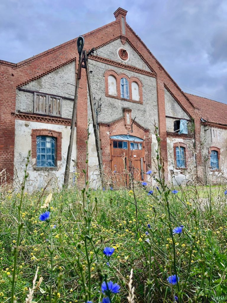 Kurz vor Wegorzewo am alten Schloss