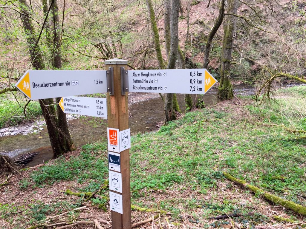 Wanderweg Geierlay verschiedene Varianten 