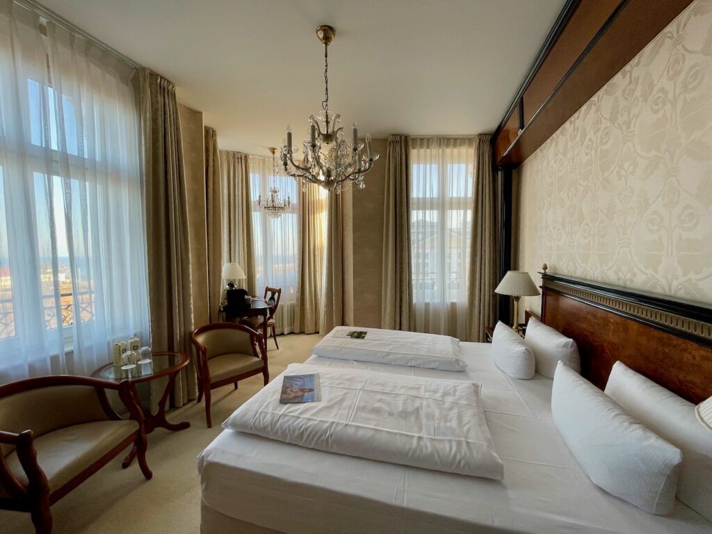 Zimmer im Ahlbecker Hof Usedom mit Meerblick