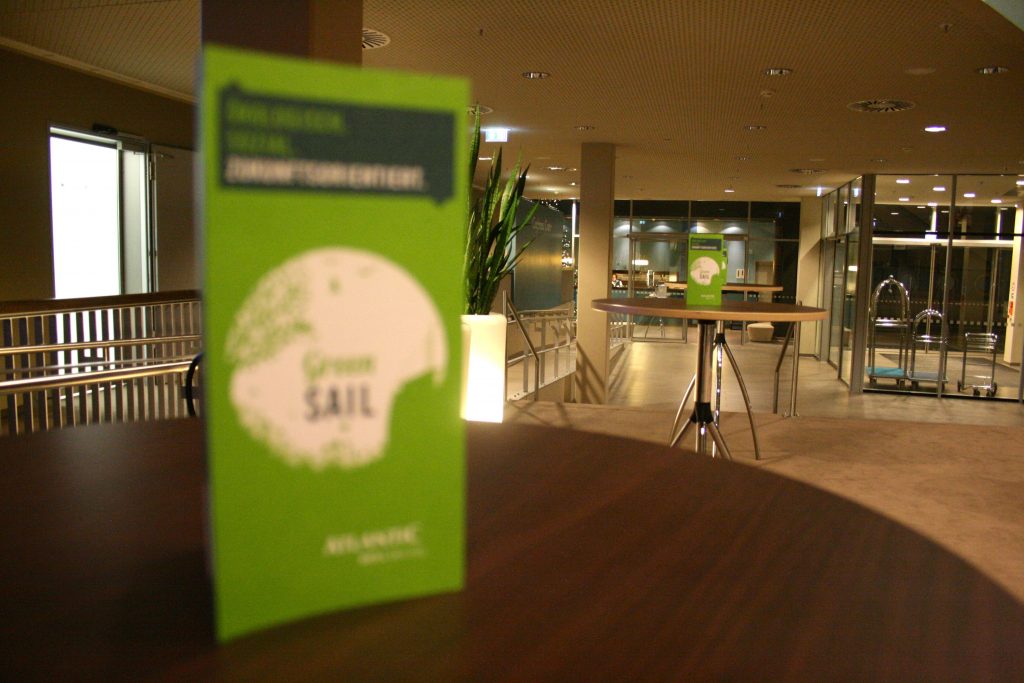 Green Sail im Atlantic Hotel Sail City Bremerhaven klimafreundlicher Urlaub