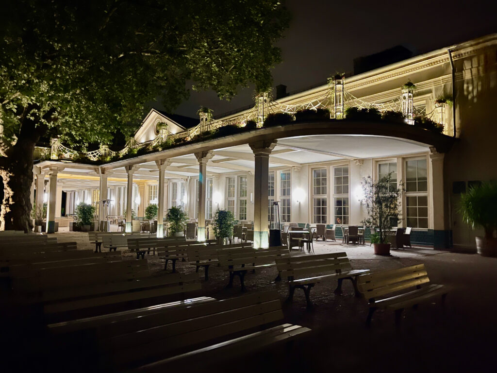 Orangerie bei Nacht Bad Homburg