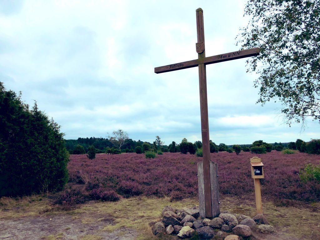 Gipfelkreuz Fassberg Lueneburger Heide