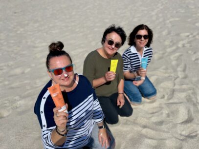 Sonnenschutz fuer alle, am Strand von Sylt eco elio
